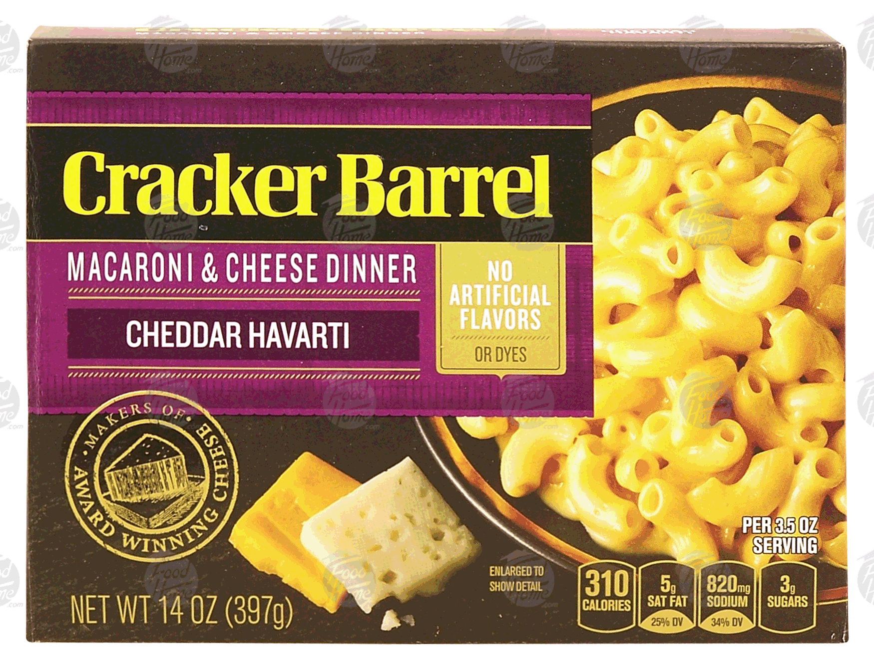 Cracker Barrel  cheddar havarti macaroni & cheese dinner kit Full-Size Picture